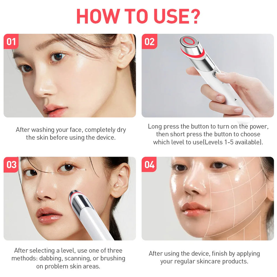 ANTI AGING MICROCURRENT LIFTING FACIAL TREATMENT PRO