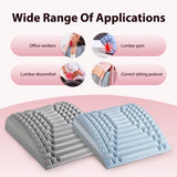 Lower Back Pain Relief Treatment Stretcher Chronic Lumbar Support Herniated Disc Posture Corrector Pillow Cushion Brace Home Gym